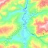 堰坪乡地形图、海拔、地势