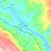 二塘镇地形图、海拔、地势