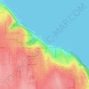 Old Tacoma地形图、海拔、地势