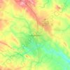 卢本巴希地形图、海拔、地势