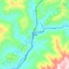 新华镇地形图、海拔、地势