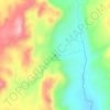 Cachoeira Santa Bárbara地形图、海拔、地势
