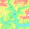 白河镇地形图、海拔、地势