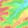 Passebarrial地形图、海拔、地势