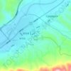 五湖村地形图、海拔、地势
