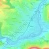 Montplaisir地形图、海拔、地势