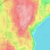 Lake Hills地形图、海拔、地势