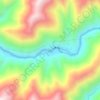 德来地形图、海拔、地势