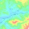 凤合镇地形图、海拔、地势