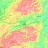 龙里县地形图、海拔、地势