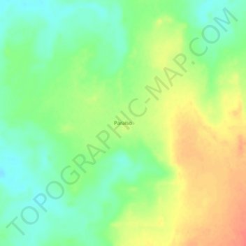 Paraíso地形图、海拔、地势