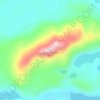 Tunk Mountain地形图、海拔、地势