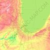 Chicagoland地形图、海拔、地势
