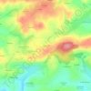 Kerchouan地形图、海拔、地势