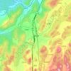 梅花镇地形图、海拔、地势