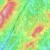 拐子湖地形图、海拔、地势