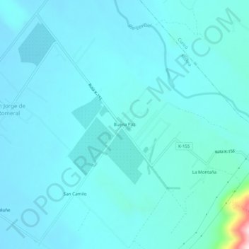 Buena Paz地形图、海拔、地势