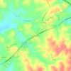 Browns Store地形图、海拔、地势