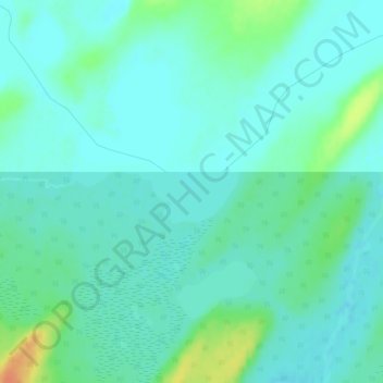 McClean Lake地形图、海拔、地势