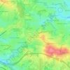 Glenwood Acres地形图、海拔、地势