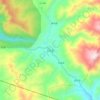 三江乡地形图、海拔、地势