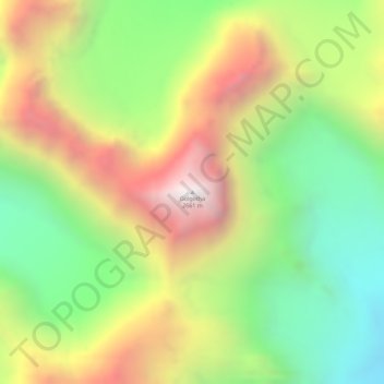 Golgotha地形图、海拔、地势