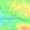 Saeffelen地形图、海拔、地势