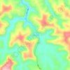 果敢社区地形图、海拔、地势
