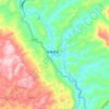 麻栗镇地形图、海拔、地势