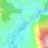 Zarakli地形图、海拔、地势