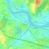 North Chelmsford地形图、海拔、地势