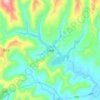 化成镇地形图、海拔、地势