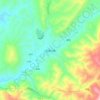 恐龙山镇地形图、海拔、地势
