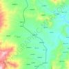 赵庄乡地形图、海拔、地势