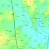竹林胡地形图、海拔、地势