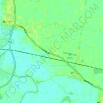 Lund地形图、海拔、地势