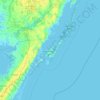 Chincoteague Island地形图、海拔、地势