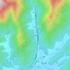 南山路地形图、海拔、地势