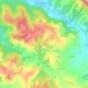 Pozzo地形图、海拔、地势