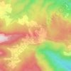 Mont-ral地形图、海拔、地势