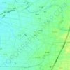 上崙地形图、海拔、地势