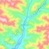 巴仑台镇地形图、海拔、地势