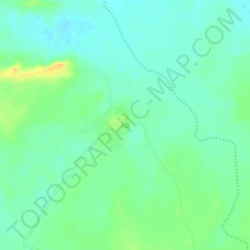 Gedi地形图、海拔、地势