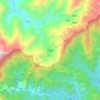门岭脚地形图、海拔、地势
