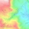 Pongas Falls地形图、海拔、地势
