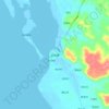 企水镇地形图、海拔、地势