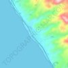 Lazzàro地形图、海拔、地势