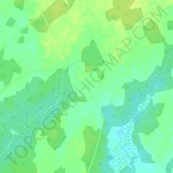 Redan地形图、海拔、地势