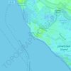 Jamestown地形图、海拔、地势