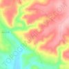 La Serrota地形图、海拔、地势
